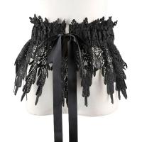 ราคา QIEPING เข็มขัดรัดลูกไม้เอวสูงสำหรับผู้หญิงเข็มขัดรัดเอวเข็ดขัดแฟชั่นสตรีคาดเอวชุดเดรสสตรี (17592739813)