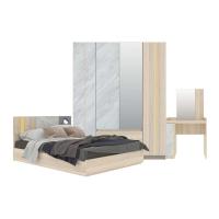 SB FURNITURE ชุดห้องนอน 5 ฟุต รุ่น MARMURUS