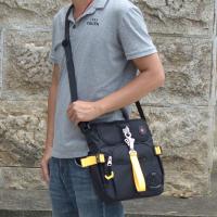 ราคา TOUGH กระเป๋าผู้ชายสะพายไหล่แบรนด์ฮิตกระเป๋าสะพายข้างแฟชั่นแนวสตรีทใส่แก้วน้ำได้สำหรับเดินทางกลางแจ้งแมตช์ชุดง่ายลำลองแบบแนวตั้ง (825586477)