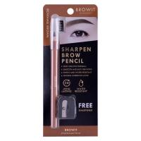 ราคา ส่งฟรี Browit ชาร์พเพนบราวเพนซิล 1 14g ฟรี อายโบรว์เรเซอร์ บราวอิท (20798750668)