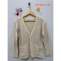 ราคา เสื้อคาร์ดิแกน พร้อมส่ง งานญี่ปุ่นมือสอง (20213773883)