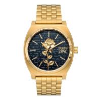 ราคา Nixon Tupac Time Teller NXA1378513 00 นาฬิกาข้อมือผู้ชายและผู้หญิง สายสแตนเลส Gold Black หน้าปัด 37 มม (20691566380)