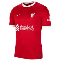 ราคา เสื้อฟุตบอล ทีม ลิเวอร์พูล เหย้า แฟนบอล Liverpool Home 23 24 เกรดAAA (20734915648)