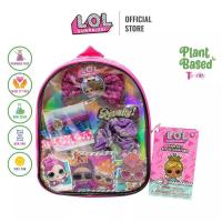 ราคา Townley L O L Surprise เซ็ทกระเป๋าเป้อุปกรณ์ตกแต่งผม ลิขสิทธ์แท้ แอลโอแอล (20153036428)