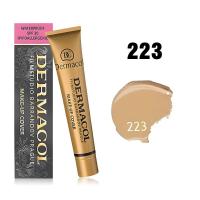 ราคา DERMACOL รองพื้นเนื้อแมตต์กันน้ำคอนซีลเลอร์ใบหน้าหลอดทองขนาดเล็กเครื่องสำอางแบบน้ำรองพื้น (20310601879)