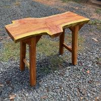 ราคา ม้านั่งไมสะเดา ทรงธรรมชาติ ม้านั่่งกลางแจ้ง ม้านั่งไม้เนื้อแข็งแรง ม้านั่งสนาม ทำจากไม้สะเดาทั้งชุด (19363331769)