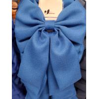 ราคา โบว์นักเรียน โบว์สปริง โบว์ผ้าต่วน สีน้ำเงิน สีกรมท่า สีดำ ราคา1ชิ้น (19929735954)