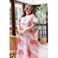 ราคา Dr226 เดรสเปิดไหล่ชมพู เสื้อผ้าพลัสไซส์ Plussize fashion ชุดคนอ้วน แฟชั่นสาวอวบ (20303585837)