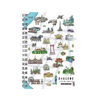 ราคา สมุดโน้ต A5 สันห่วง Bangkok City of Angels (19759366534)
