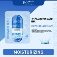 ราคา มาส์กหน้า Jigott Real Ampoule Mask งมาสก์ กรดไฮยารูลอนิก รักษาสิว ไวท์เทนนิ่ง ซ่อมแซมริ้วรอย ดูแลผิว 27ml (17125646636)