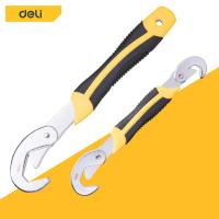 ราคา Deli ประแจ ประแจเอนกประสงค์ ประแจปากตาย ประแจแหวน ประแจเลื่อน แพ็ค2ชิ้น ขนาด 9 32 มม จับถนัดมือ Bent Wrench (20590325856)