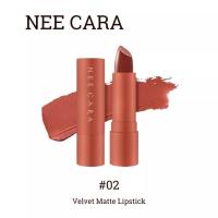 ราคา NEE CARA Velvet Matte Lipstick ลิปแมทท์เนื้อนุ่ม (18791842954)