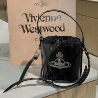 ราคา Vivienne Westwood Bucket Bag Silver Mini Premium Crossbody Bag (20589436042)