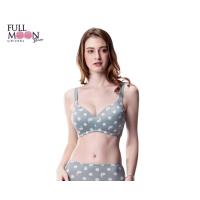 ราคา Full Moon Bra By Wienna บรารู้ใจ สาวอกใหญ่ บราคัพใหญ่ บราสาวอกใหญ่ NB45402 ชุดชั้นใน เสื้อใน ไร้โครง พิมพ์ลาย ไซซ์ DEF 32 36 สีน้ำเงิน สีเทา (17664391607)