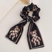 ราคา ยางรัดผมผ้าซาติน สไตล์หรูหรา ยางมัดผม เครื่องประดับผมผู้หญิง Korean Hair rope ribbon hair ties ponytail multi color rubber band hair bow tie Hair ring (19817441223)