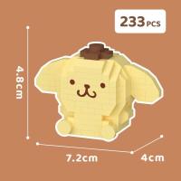ราคา ใหม่บล็อกนาโน Kuromi My Melody Hello Kitty ของเล่นเด็กผู้หญิงบล็อกตัวต่อของขวัญตุ๊กตาป๊อปการตกแต่ง DIY (19303332411)