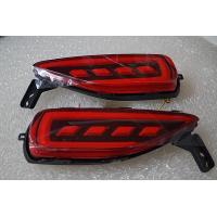 ราคา ฝาเลนส์แดง ฝาเลนส์ดำ1คู่ไฟLEDทับทิมกันชนท้าย2จังหวะ ไฟเบรค สำหรับ Toyota Fortuner 2016 18 (20672989475)