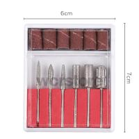 ราคา ดอกเจียรเล็บ ดอกเจียรเพชร 3 มม พร้อมกระดาษทราย 6 ดอก ใช้กับเครื่องเจียรไฟฟ้า เครื่องเจียรไร้สายได้ (20517174794)