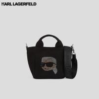 ราคา Karl Lagerfeld K IKONIK RHINESTONE KARL SHOPPER 236W3876 กระเป๋าสะพาย (20873972837)