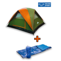 ราคา GrandAdventure GA เต็นท์ 5 คน 1ประตู 2 หน้าต่าง ฟรายชีท รหัส 311090 มีของแถม (20794618950)