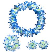 ราคา ดอกไม้ประดิษฐ์ปาร์ตี้ฮาวายสร้อยคอพวงมาลัยดอกไม้ริมชายหาดฮาวาย4ชิ้น เซ็ตของตกแต่งงานแต่งงานแบบเขตร้อนฤดูร้อน (19600336735)