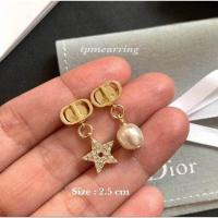 ราคา ต่างหู Dior ดิออร์ CD งานออริ (20637306431)