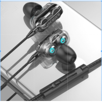 ราคา In Ear Earbuds 9D Stereo Hifi Dual Driver Quad Core Earphone Sports Headset 3 5mm Wired Earpods Earphonesหูฟังในหู ไดรเวอร์คู่สเตอริโอ 9D ชุดหูฟังกีฬาหูฟัง Quad Core หูฟังแบบมีสาย 3 5 มม (18960950930)