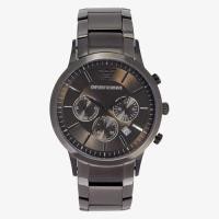 ราคา Emporio Armani นาฬิกาข้อมือผู้ชาย Classic Chronograph Gunmetal Black รุ่น AR2454 (875576866)