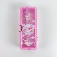 ราคา กล่องดินสอ พลาสติก 2ชั้น Sanrio สีชมพู ลายการ์ตูน น่ารัก คุโรมิ ชินนาม่อน มายเมโลดี้ (18908888487)