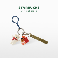 ราคา Starbucks Mini Bearista Bear Keychain with Gift พวงกุญแจสตาร์บัคส์ A11147573 (20691235032)