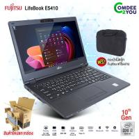 ราคา โน๊ตบุ๊ค Fujitsu Lifebook E5410 Core i3 Gen10 RAM 4GB SSD 256GB HDMI Bluetooth Webcam WiFi USB Type C คีย์บอร์ดมีไฟ สินค้าใหม่แกะกล่อง By Comdee2you (18058322137)