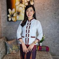 ราคา เสื้อพื้นเมืองหญิงแขนยาว แต่งเทปภูไท (17773914528)