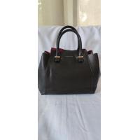 ราคา กระเป๋าผู้หญิง กระเป๋าหนังแท้ซาฟิโน่ Charles keith แท้ กระเป๋าทำงาน มือ2 ป้ายห้อย สีดำ สวยใหม่มาก ไซส์ กลาง กำลังดี ทรงกล่อง ตั้งได้ (19428725807)