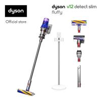 ราคา Dyson V12 Detect Slim Fluffy Cordless Vacuum Cleaner with Floor Dok เครื่องดูดฝุ่นไร้สาย ไดสัน พร้อมแท่นวาง (20747425132)