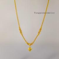 ราคา สร้อยคอระย้า 1 บาท ทองชุบ ทองไมครอน ทองโคลนนิ่ง (14681235213)