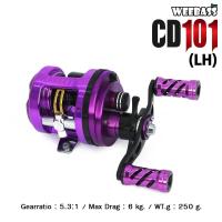 ราคา อุปกรณ์ตกปลา WEEBASS รอก รุ่น CD เบอร์ 100 101 ขวา ซ้าย รอกตกปลา รอกเบททรงกลม (13563433906)