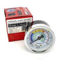 ราคา เกจวัดแรงดัน Pressure Gauge SUMO หน้าปัด 2 50mm เกลียวออกหลัง BSPT 1 4 ขนาด 0 10 Bar (979284517)