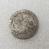 ราคา ไม่จริงเหรียญเหรียญเหรียญเหรียญต่างประเทศเหรียญเหรียญจำลองที่ระลึกเหรียญเงิน Morgan ยากซามูไรคนพเนจรชุบ 761 (19203902254)