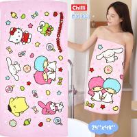 ราคา ของแท้ 100 รวมลาย Sanrio One Piece My Little Pony Towel ผ้าเช็ดตัว ผ้าเช็ดผม ผ้าขนหนู ขนาด 16x32 และ 24x48 นิ้ว (11535881917)
