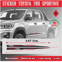 ราคา สติ๊กเกอร์ข้างประตู Toyota TRD Sportivo S6 (7523008281)