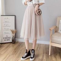 ราคา พร้อมส่ง กระโปรงผ้ามุ้ง ฟรุ้งฟริ้ง รุ่น SQ80 (18113108930)