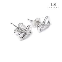 ราคา LS กุหลาบทองกระดุมผู้หญิงต่างหูอินฟินิตี้กระดุมต่างหูแฟชั่นของขวัญ e2338 (18490659963)