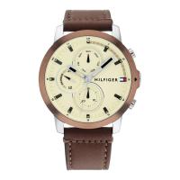 ราคา TOMMY HILFIGER TH1792053 นาฬิกาผู้ชาย สายหนัง สีน้ำตาล (17767653385)