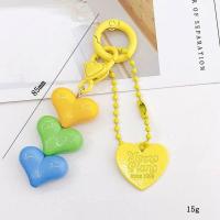 ราคา พร้อมส่ง พวงกุญแจหัวใจ พวงกุญแจห้อยกระเป๋า น่ารัก หัวใจ (20153412725)