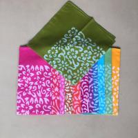 ราคา ผ้าเช็ดหน้า ผู้หญิง ผ้าบาติก คละลาย Cotton100 12ผืน 1โหล 15 5x15 5 นิ้ว ของขวัญ handkerchief Batik 12 pcs (2561330800)