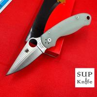 ราคา SUPKNIFE มีดพับ Spyderco Paramilitari3 C223 บอลแบริ่ง งานพรีเมี่ยม ระบบล็อคใบมีดแบบคอมเพรสชั่นล็อค ด้ามจับG10 (20499160861)