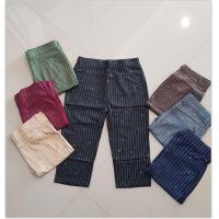 ราคา กางเกง 5 ส่วนสาวอวบ กางเกง 5 ส่วนผ้ายืด กางเกงลาย 5 ส่วน (19577692908)