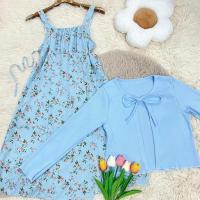 ราคา ส่งฟรี New เดรสพร้อมเสื้อคลุม แบบยาววว (20249791927)