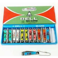 ราคา ยกโหล 12 ชิ้น เบลล์ กรรไกรตัดเล็บ มีดตัดเล็บ BELL Nail Clipper เบล เบลล์ รุ่น N 129 ขนาดใหญ่ กลาง เล็ก (8897076863)