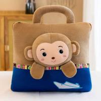 ราคา หมอนผ้าห่ม 2 in 1 หมอนผ้าห่มลายการ์ตูนน่ารักพับเก็บได้ (17041535879)